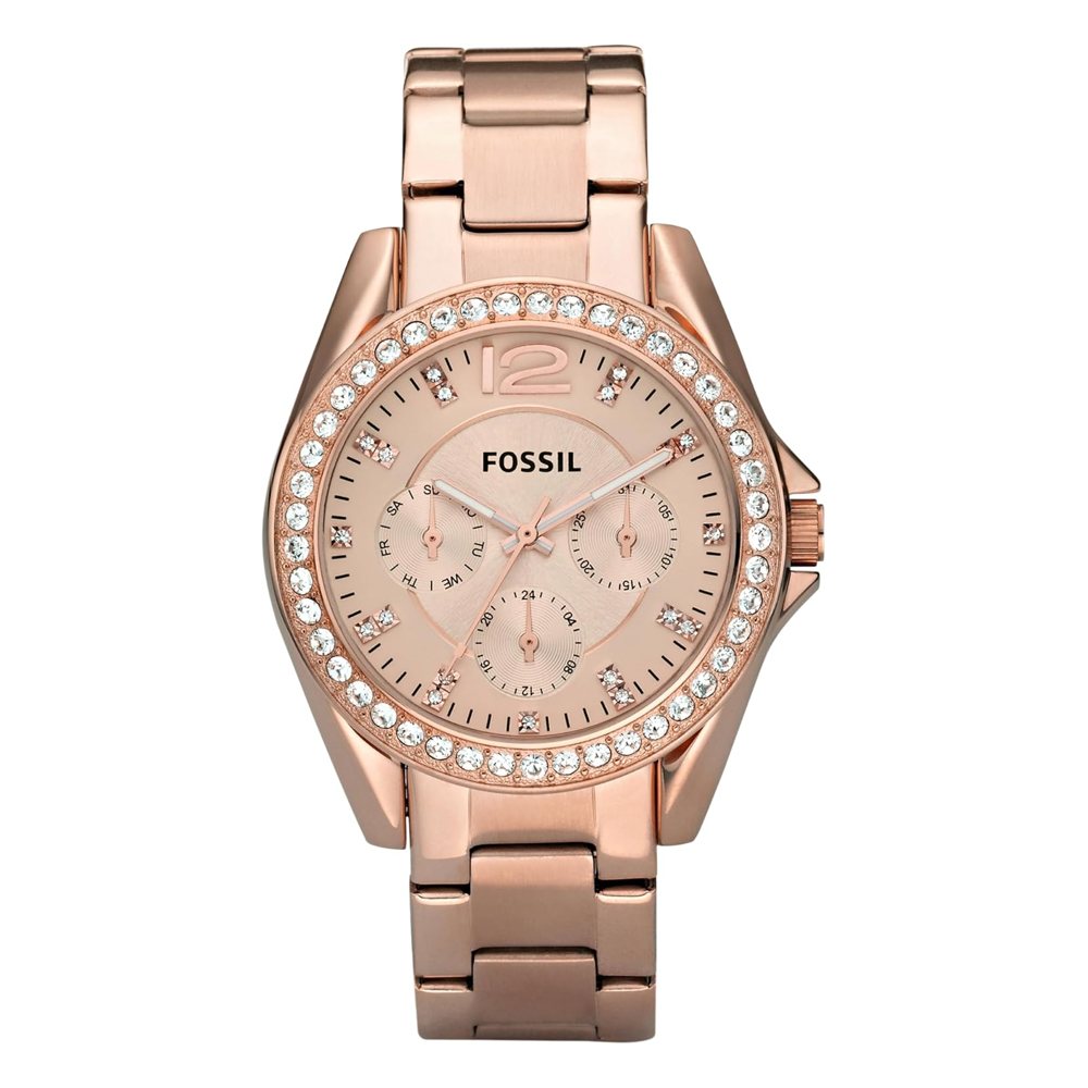 Fossil Riley para mujer, oro rosa (ES2811), foto del producto