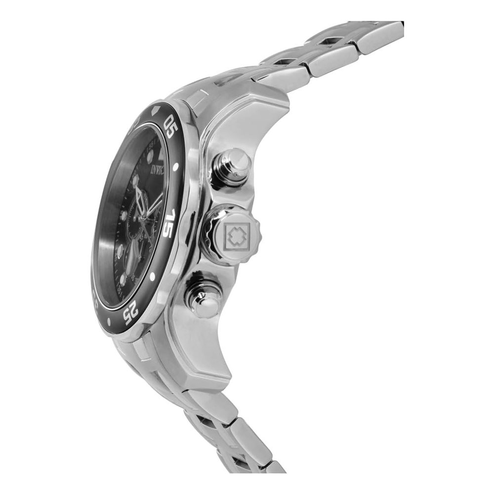 Invicta Pro Diver cronógrafo, acero con esfera negra (0069), foto del producto
