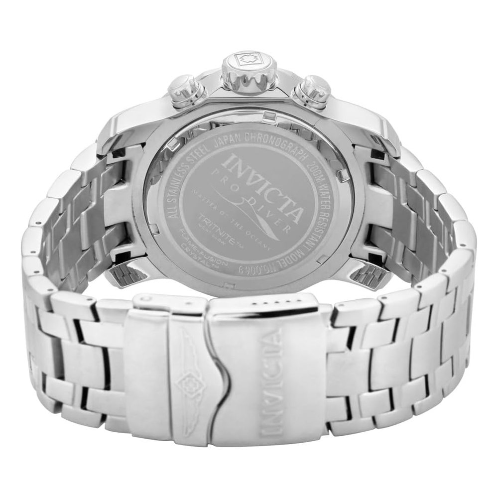 Invicta Pro Diver cronógrafo, acero con esfera negra (0069), foto del producto
