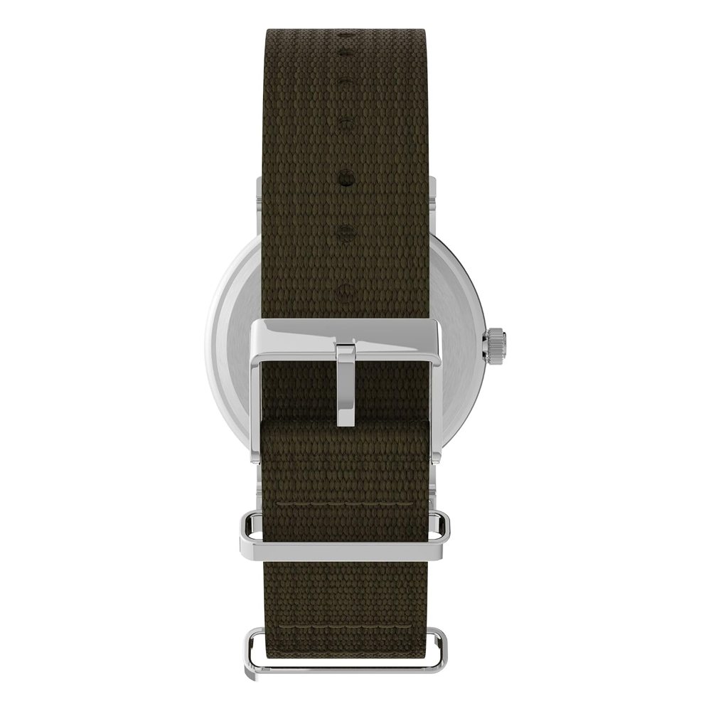 Timex Weekender 38 mm, correa de tela verde (T2N651), foto del producto
